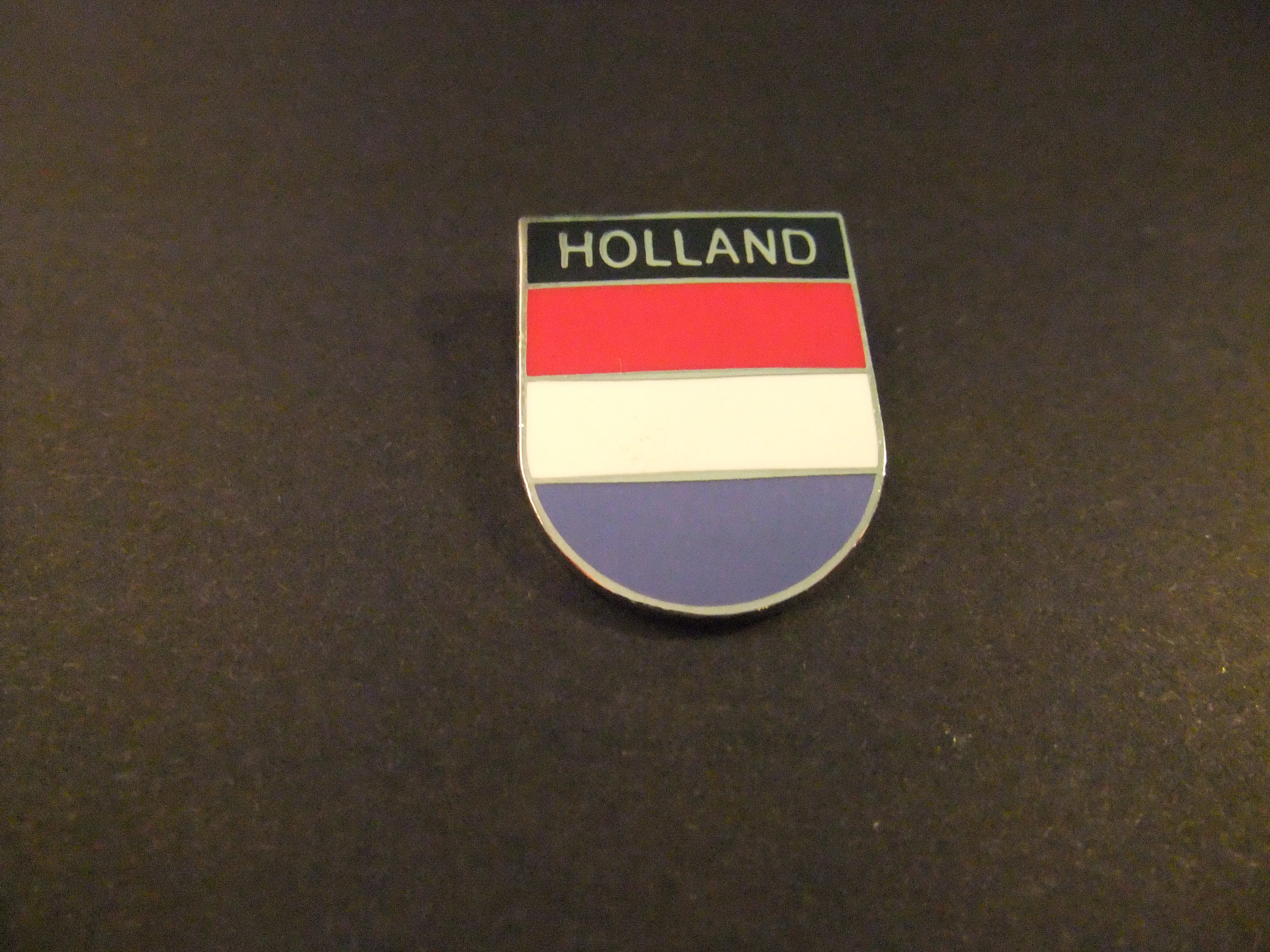 Holland in de kleuren van de vlag